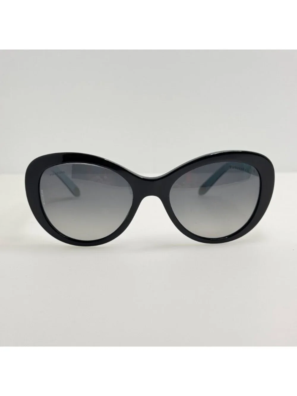 Tiffany Sunglasses TF 4059 8001/T3 Black Polarized Italy 54-18-130